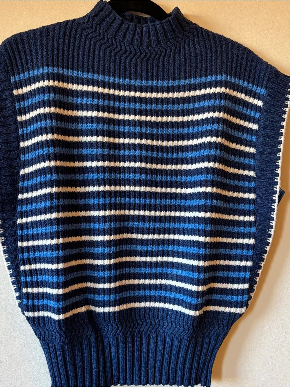 Striped Knit Vest - Picture 1 of 4